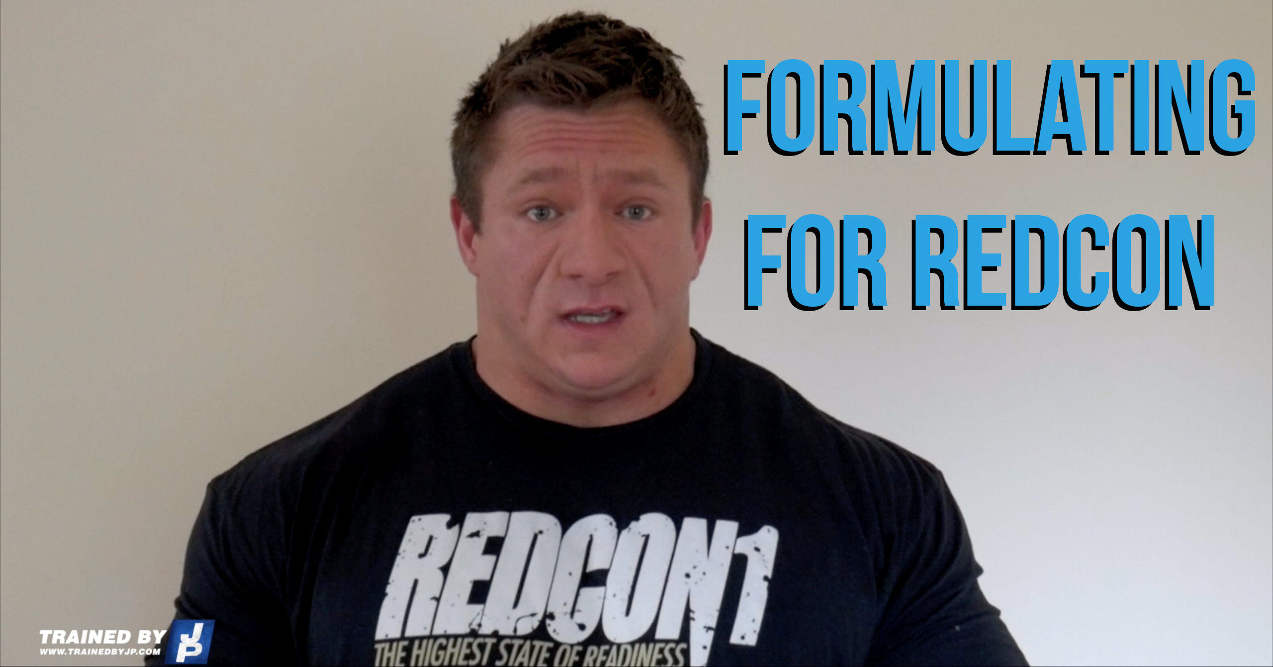 Formulating For Redcon 1