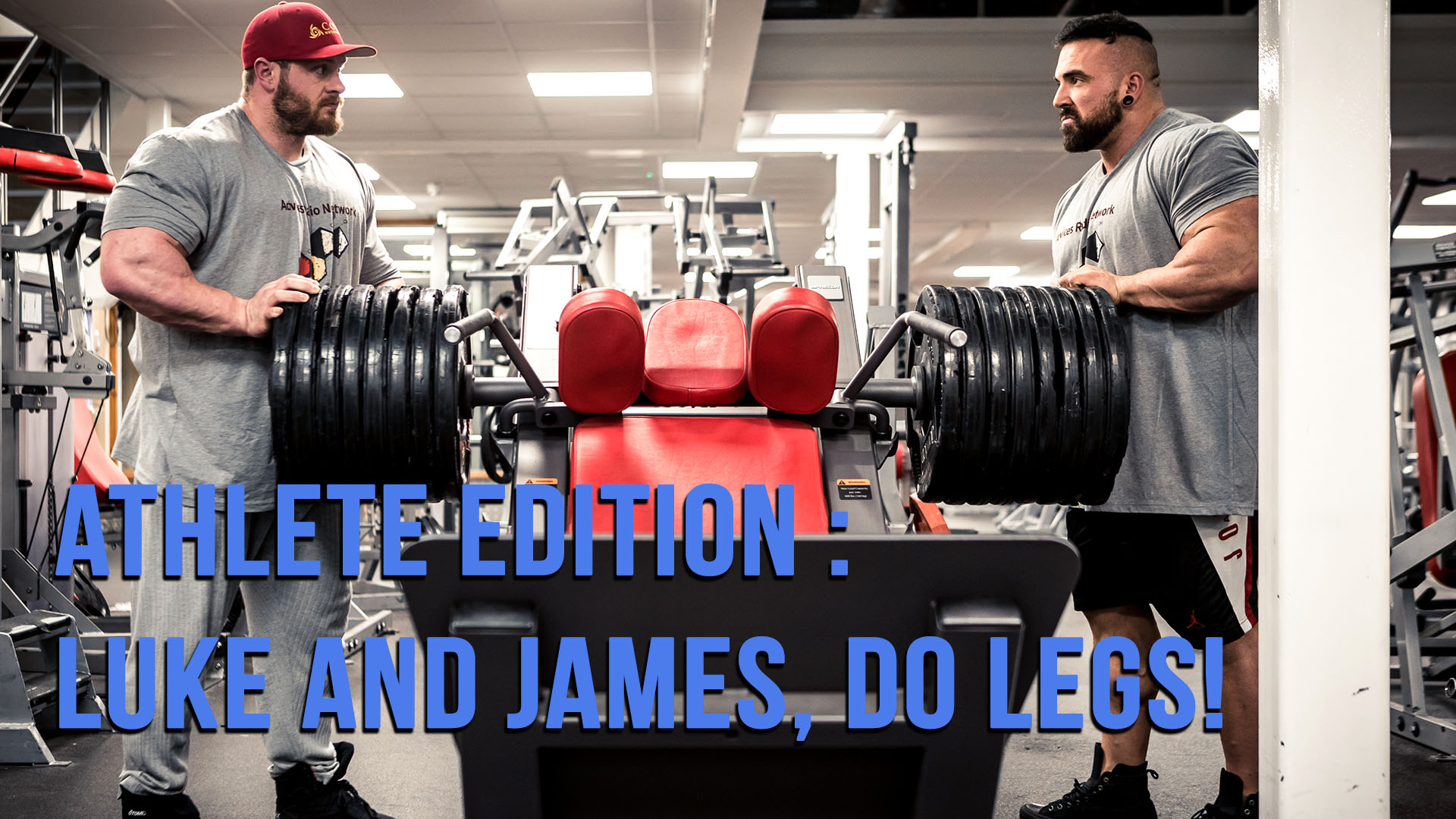 Athlete Edition : Luke & James DO LEGS!