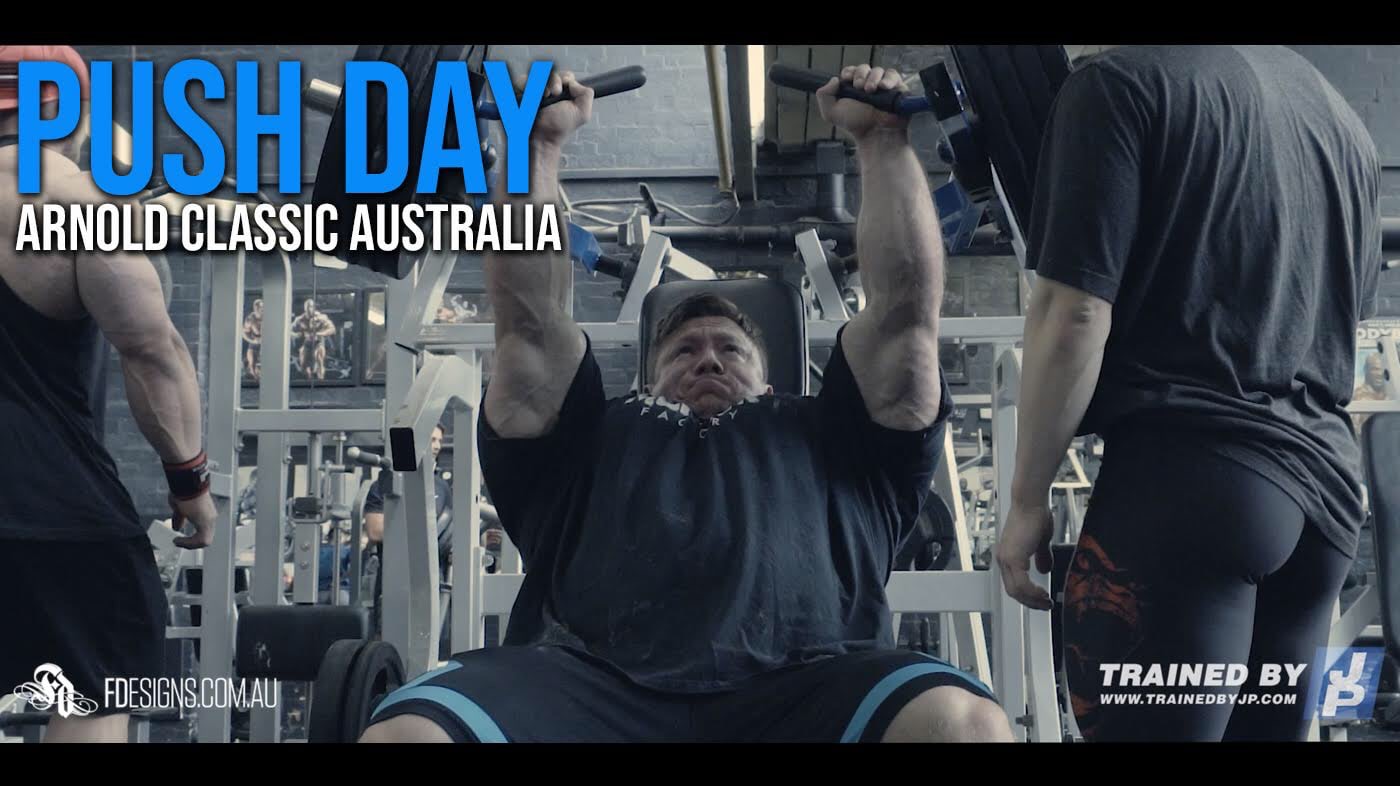 Push Day Arnold Classic Australia