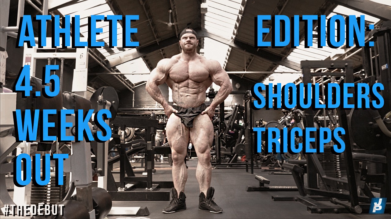 Athlete Edition: 4.5 Weeks Out Shoulders & Tris