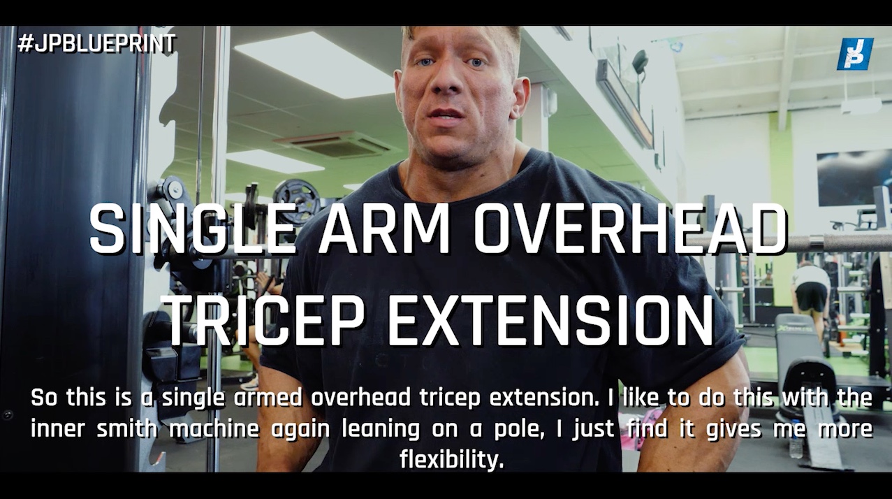 Blueprint: Single Arm Overhead Tricep