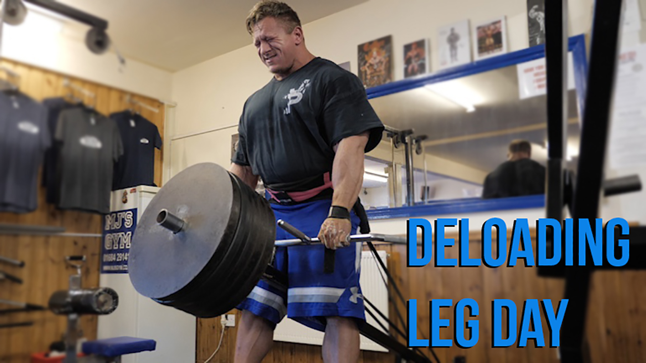 Deloading Leg Day