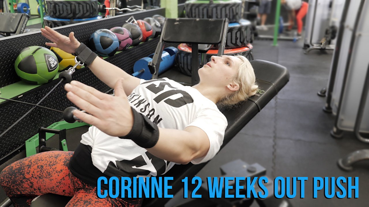 Corinne 12 Weeks Out Push