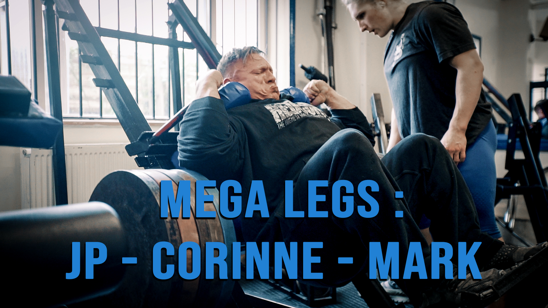 Mega Legs: JP, Corinne, Mark