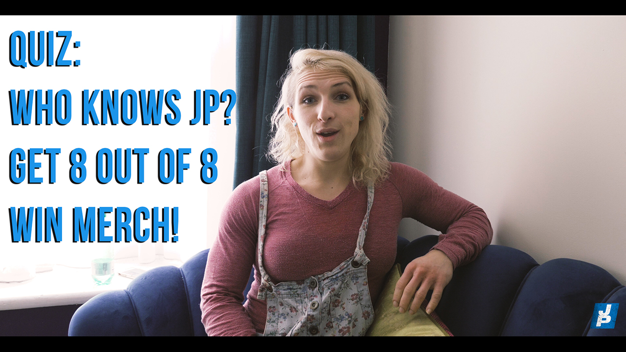 Quiz: Who knows JP? Win JP Merch!