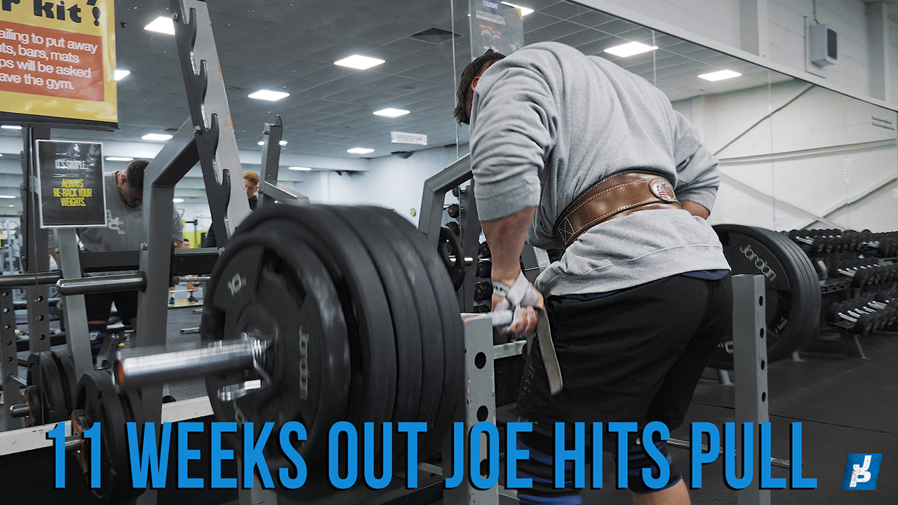 11 Weeks Out Joe Hits Pull