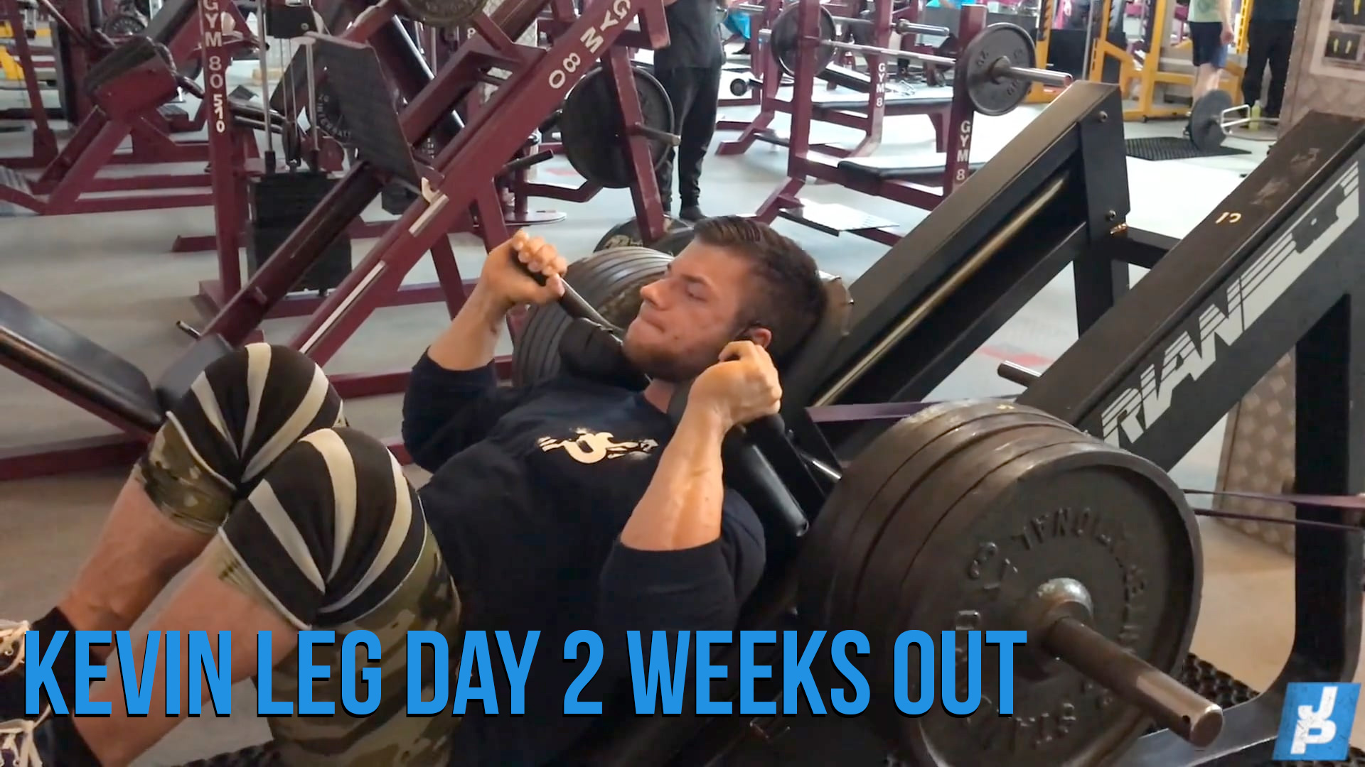 Kevin Leg Day 2 Weeks Out