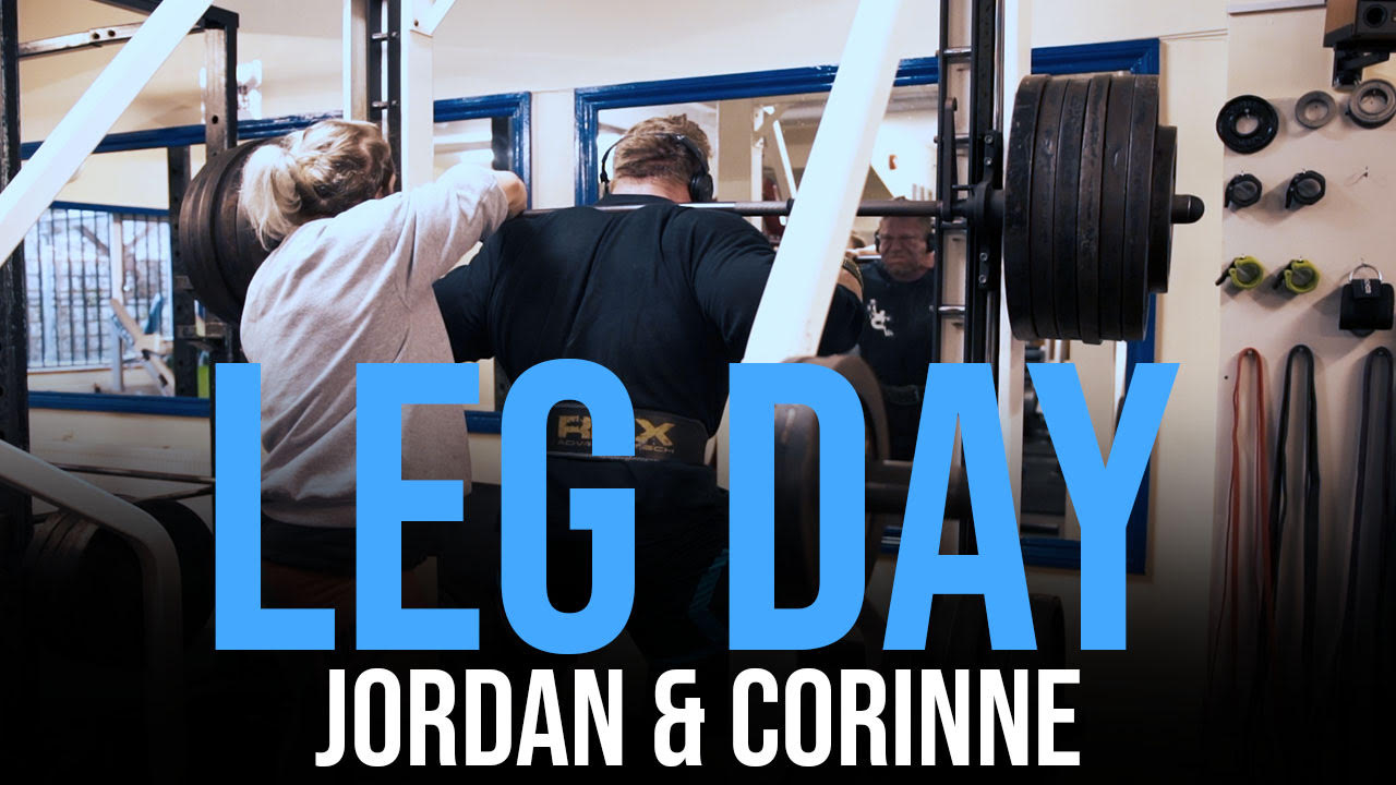 Jordan & Corinne Leg Day